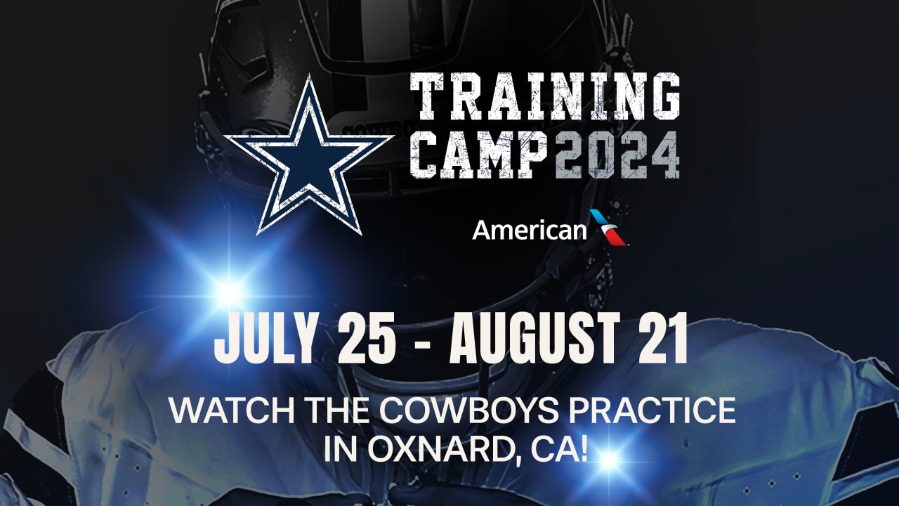 Cowboys announce daily training camp schedule