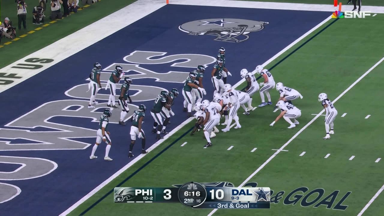 Rico Dowdle Barrels Through Pileup for Rushing TD