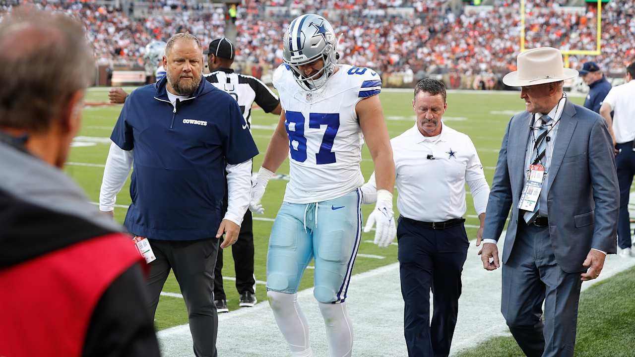 Cowboys player Jake Ferguson reacts to optimistic MRI results: “God is good”