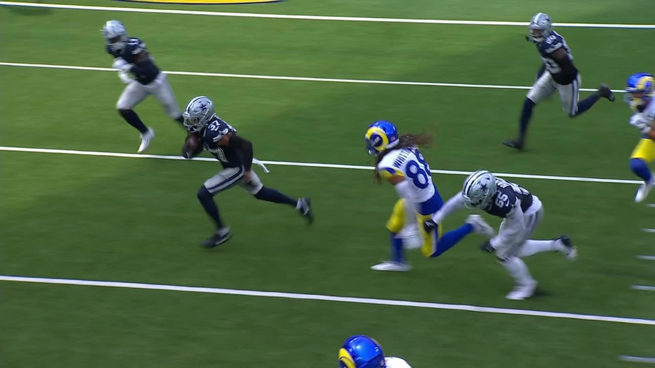 Eric Scott Jr.'s 24-yard INT Halts Rams' Promising Drive