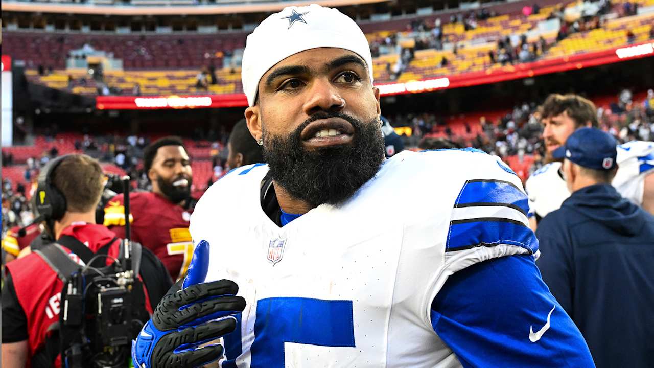 Cowboys release RB Ezekiel Elliott before 2024 finale