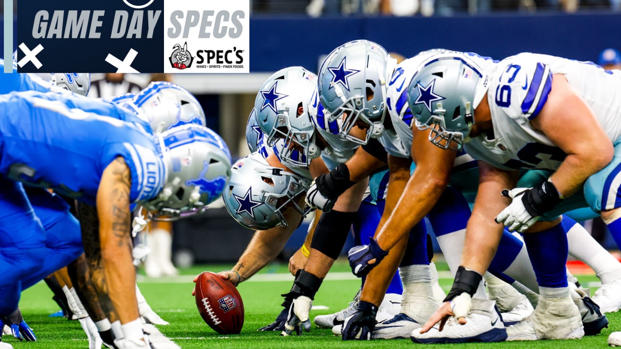 Dallas Cowboys vs. Detroit Lions Exciting Match at AT&T Stadium BVM