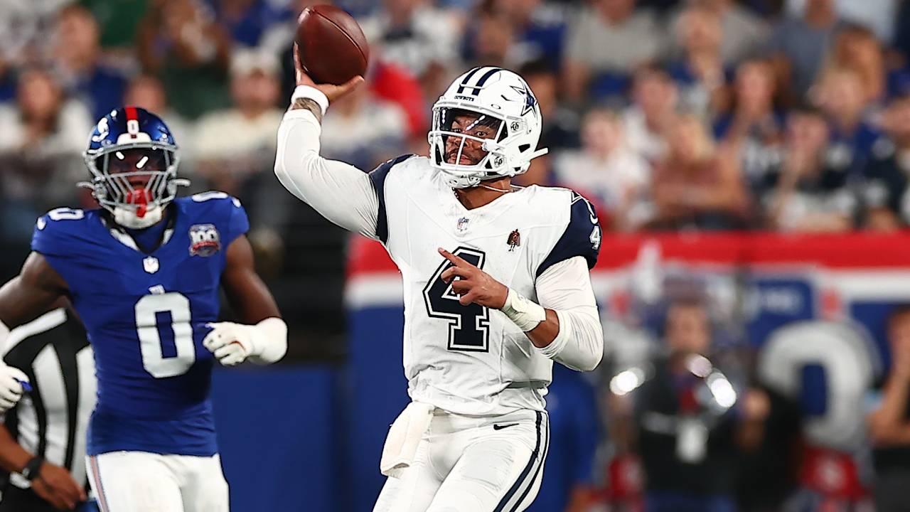 Dak Prescott Cowboys wont get overexcited about win over Giants  DallasCowboyscom