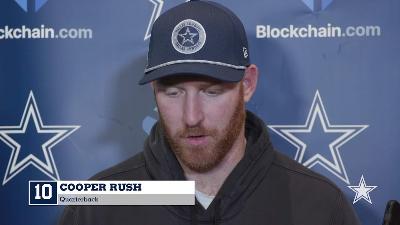 Rush on looming free agency, absence of CeeDee Lamb vs. Eagles