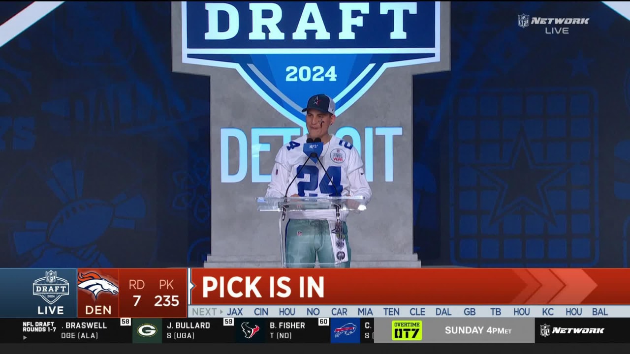 Cowboys Select Nathaniel Thomas with No. 233 Pick