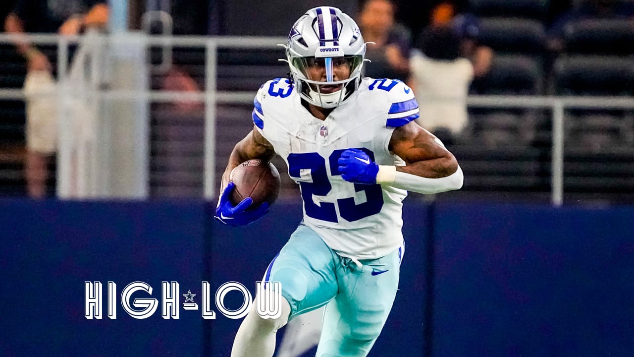 High Low: Cowboys’ Odds of Drafting at RB in 2024