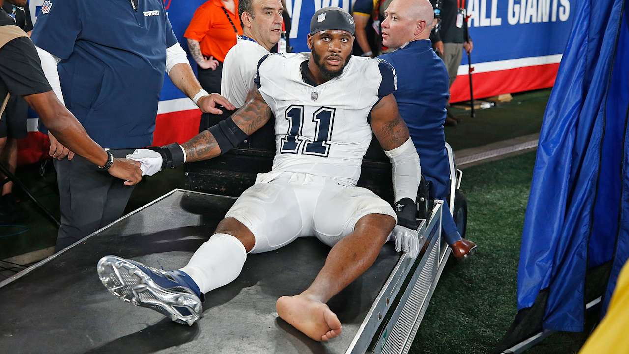 Micah Parsons undergoes an MRI on his ankle and provides an update following the Cowboys' win over the Giants