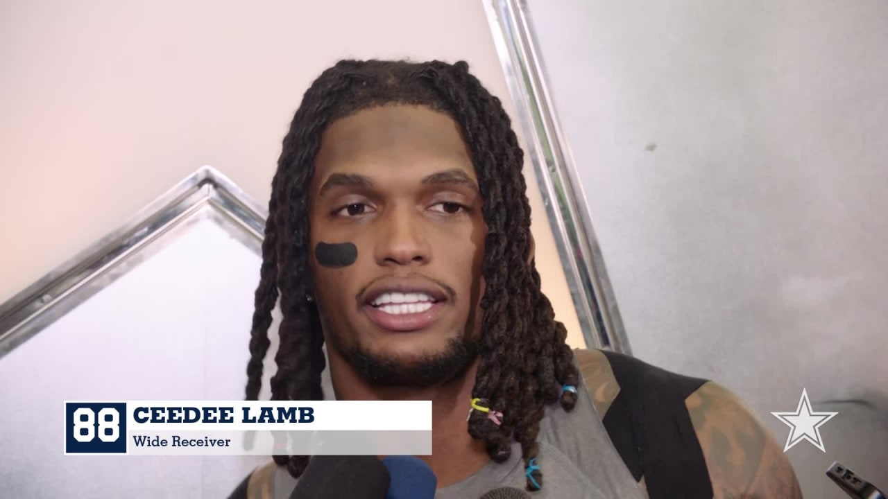 CeeDee Lamb Postgame Week 17 DETvsDAL