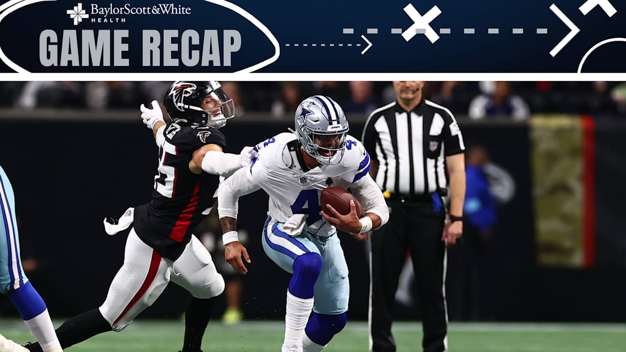 The Cowboys lose to Atlanta 27:21