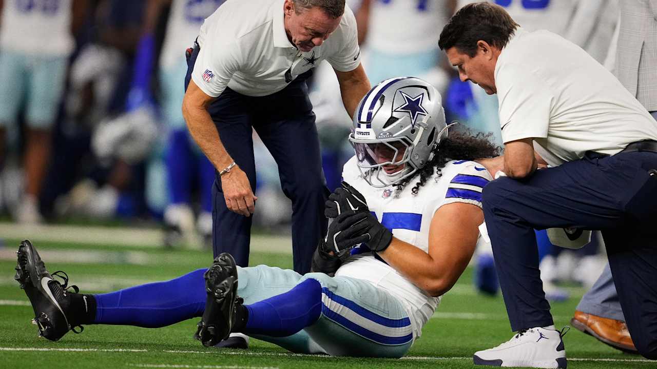 Cowboys LB Marist Liufau to Have Surgery for Broken Forearm