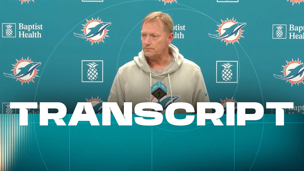 Transcript: STC Chris Tabor Press Conference - October 1