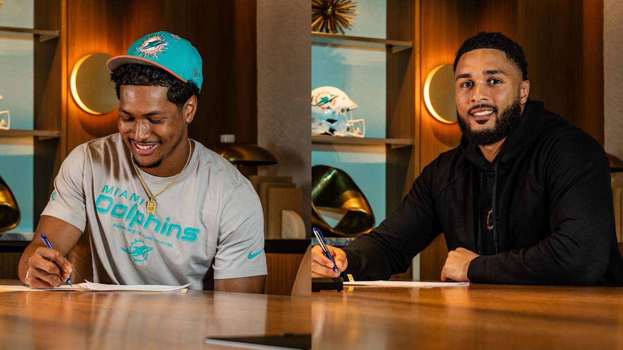 Dolphins Sign First-Round CB Johnson, NFL Academy's First Draft Pick Traore