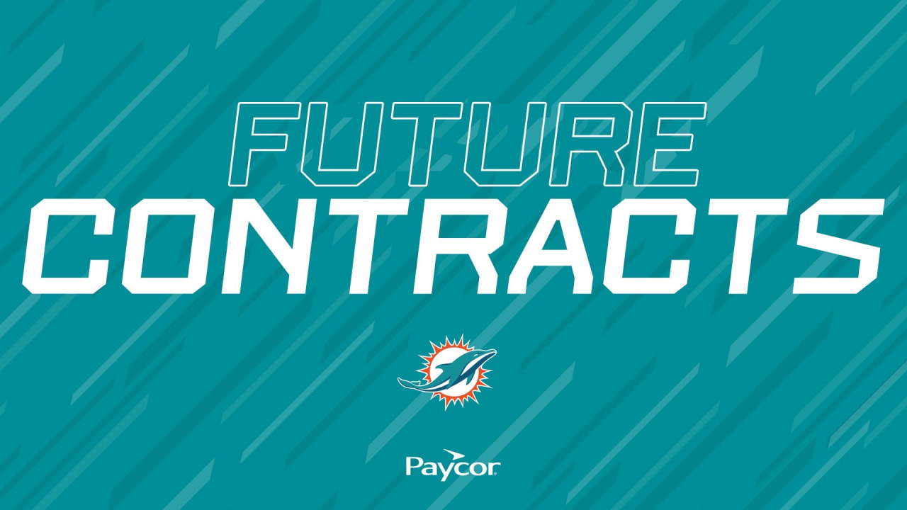 Miami Dolphins Sign 8 to Future Contracts