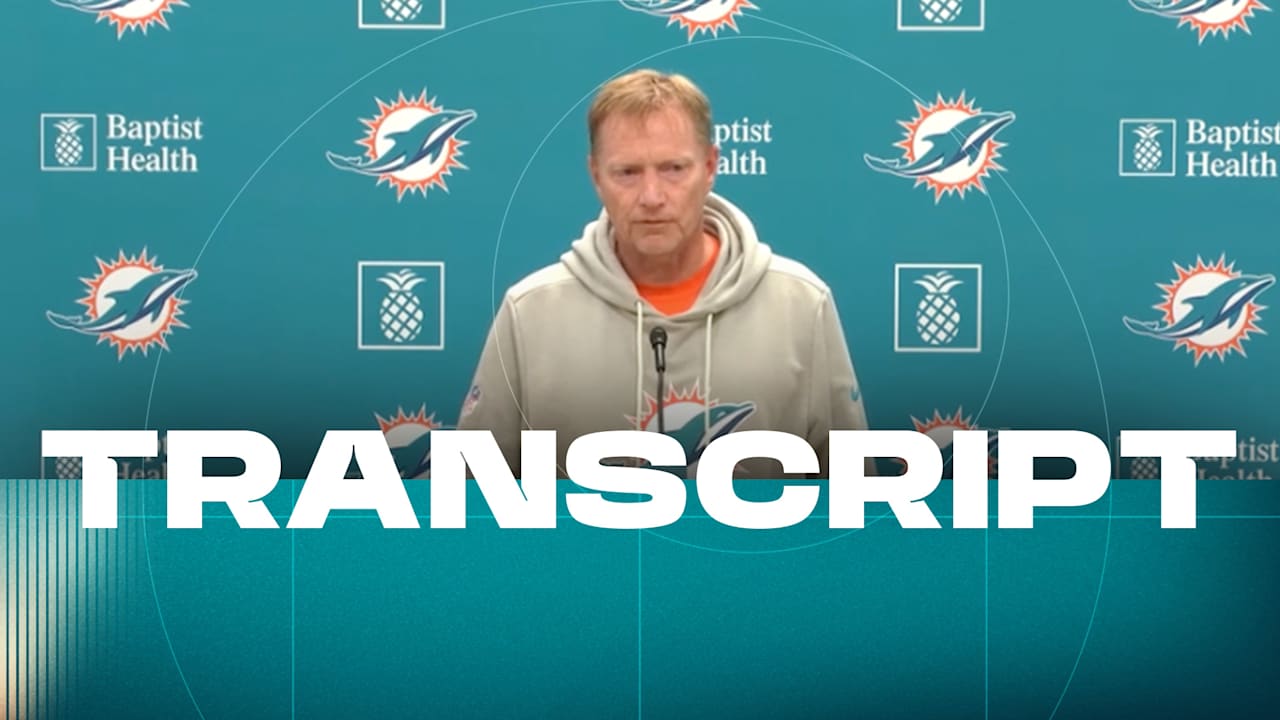 Transcript: STC Chris Tabor Press Conference - October 8