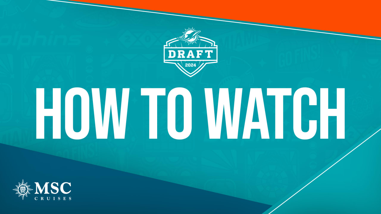 How to Watch: 2024 NFL Draft