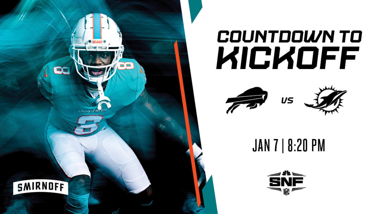 Miami Dolphins vs. Buffalo Bills Countdown to Kickoff