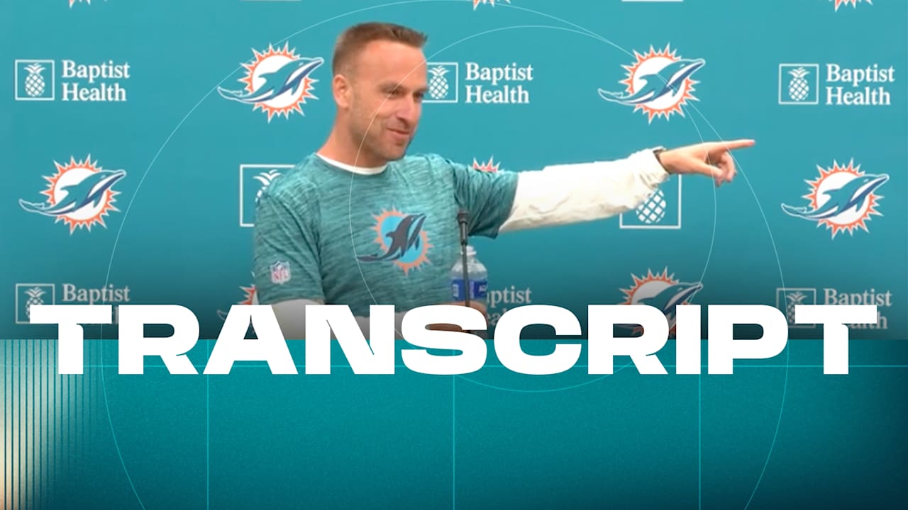 Transcript: HC Jeff Hafley Press Conference - May 27