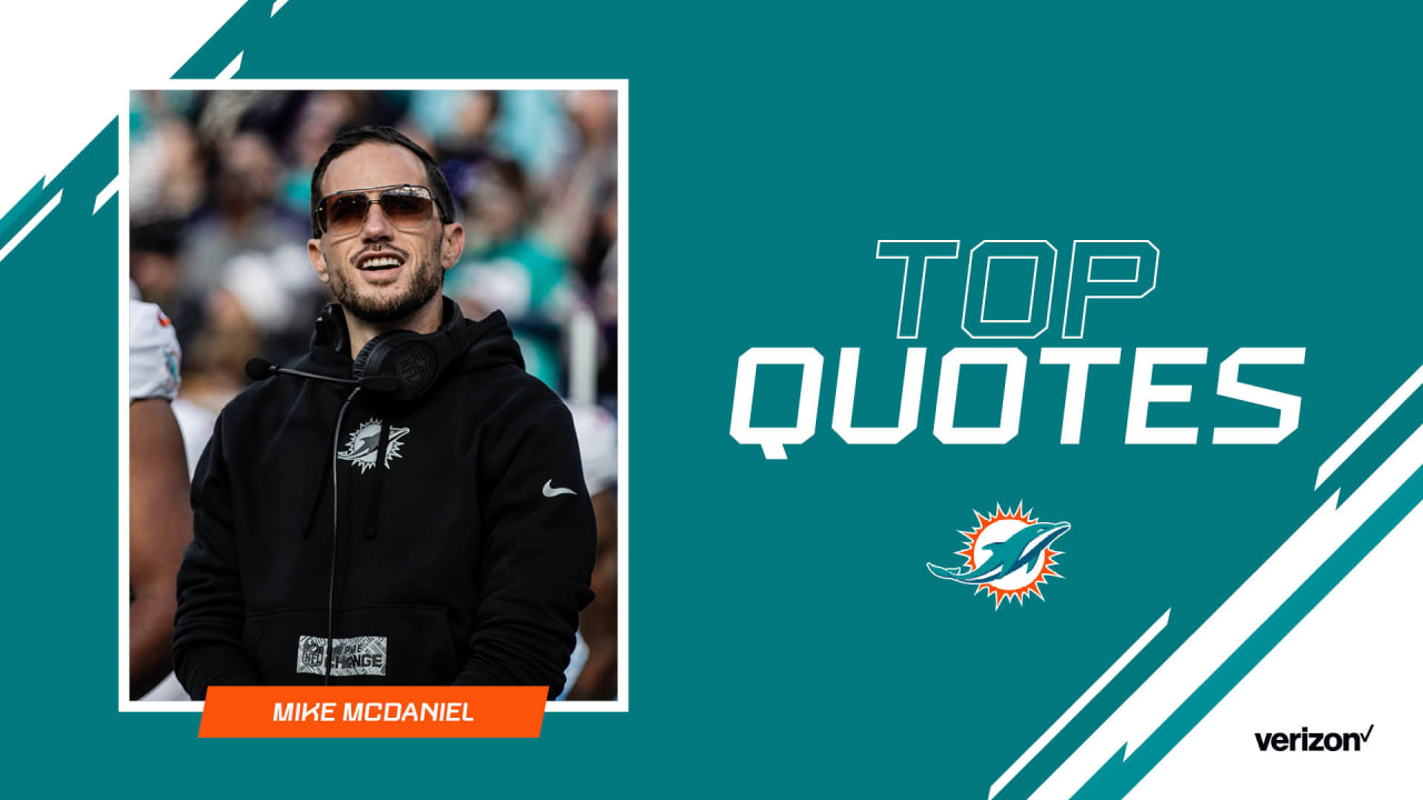 Top Quotes - Dolphins Hoping to Head into Postseason Play on A High Note - Vimarsana News