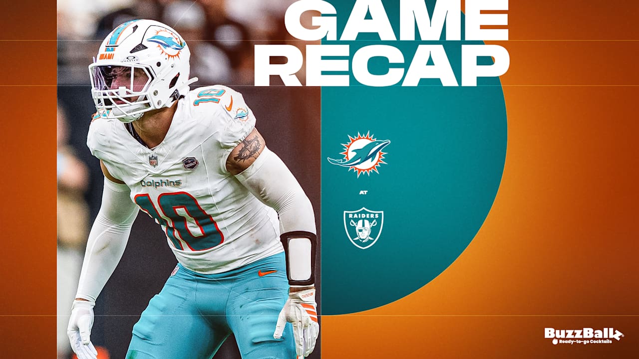 Rookie Caleb Douglas Sets Franchise Record but Dolphins Fall 27-13 to Raiders