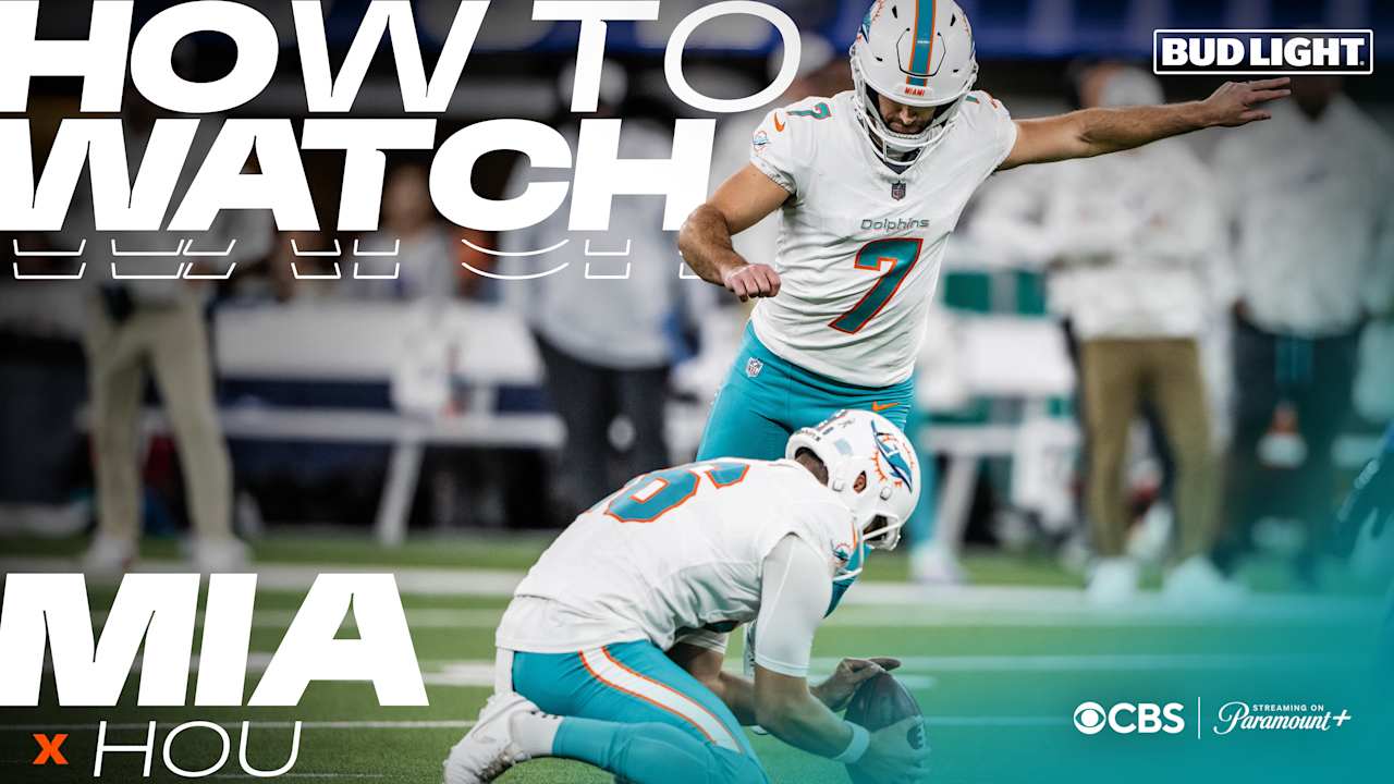 How to Watch, Stream &amp; Listen: Miami Dolphins at Houston Texans