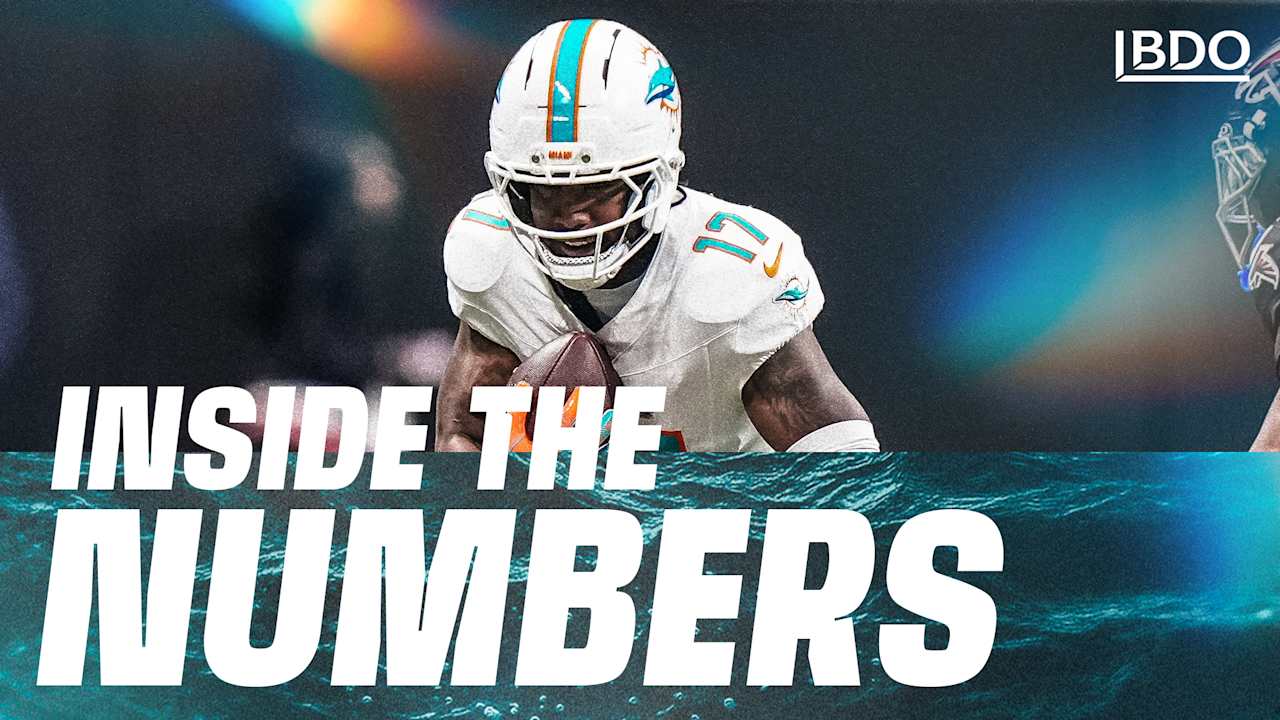 Inside the Numbers: Dolphins defeat Falcons in dominant fashion