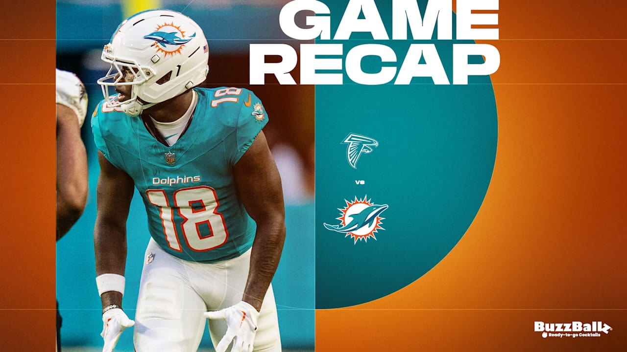 Dolphins Drop Preseason Finale 17-12 to Falcons at Hard Rock Stadium