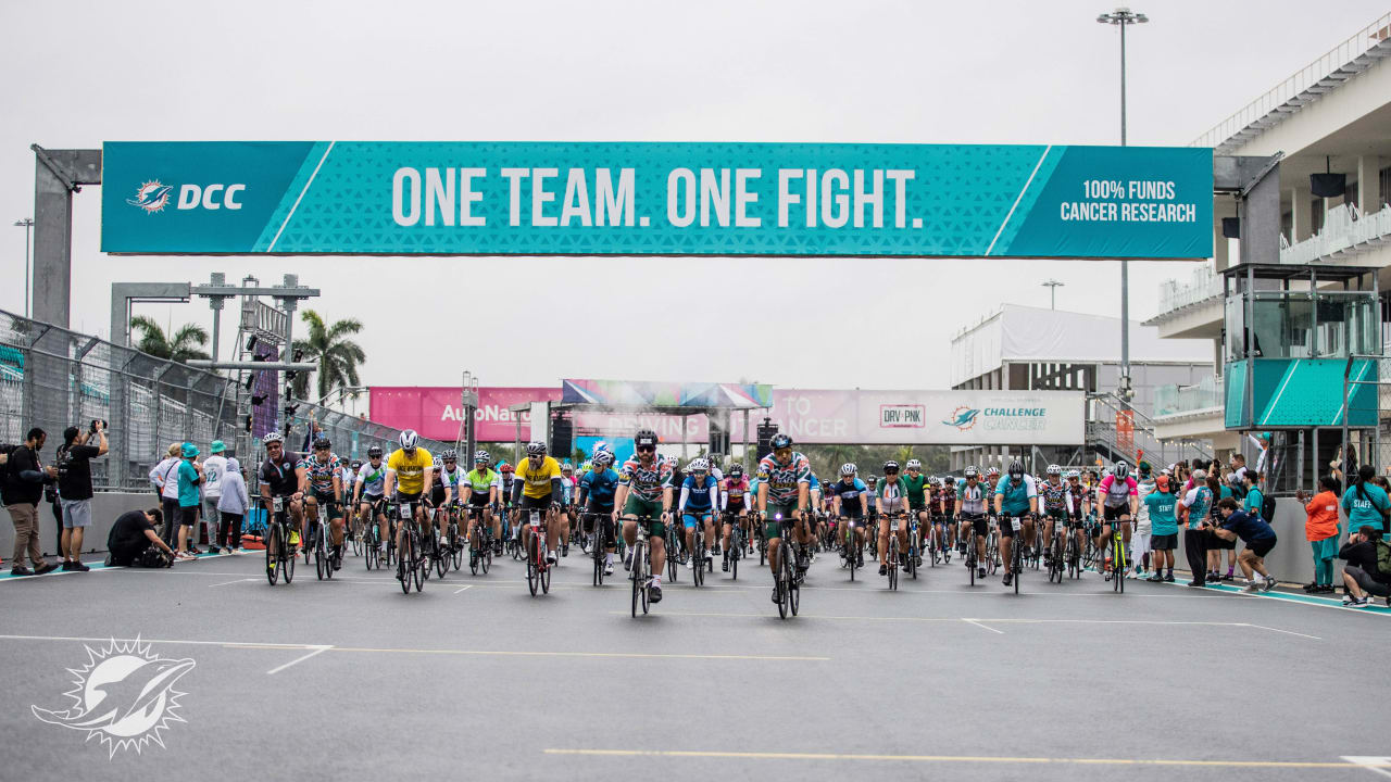 Miami Dolphins Boast Record-Breaking Participation and Fundraising at 14th Annual Dolphins Challenge Cancer, surpassing M Commitment in Support of Innovative Cancer Research