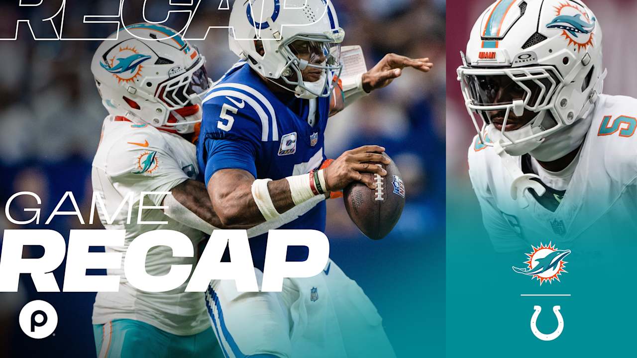 The Dolphins start strong, but fall short in a 16-10 loss to the Colts