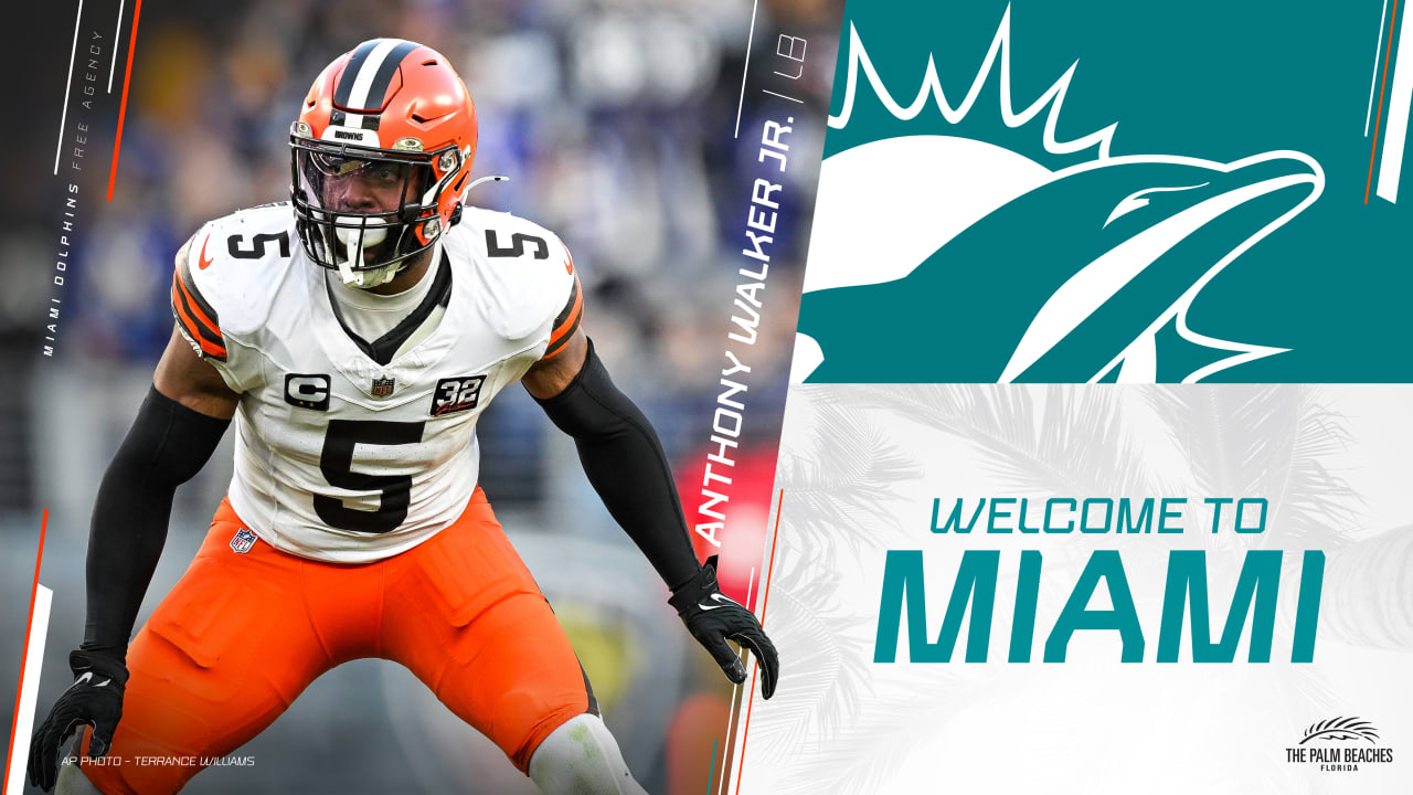 Miami Dolphins Sign Anthony Walker Jr