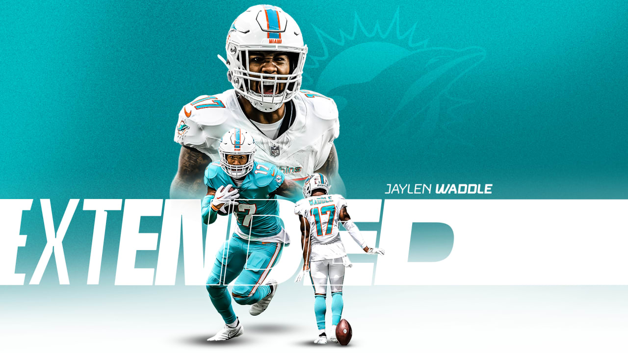 Miami Dolphins Sign Jaylen Waddle To Contract Extension