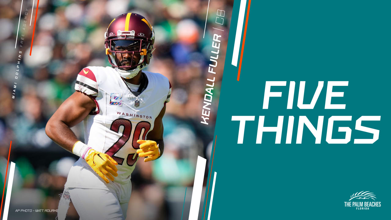 Five Things: Kendall Fuller