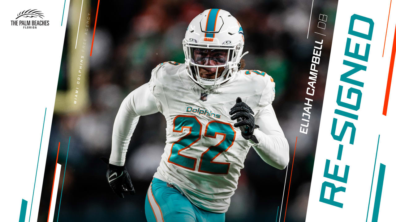 Miami Dolphins Re-Sign Elijah Campbell