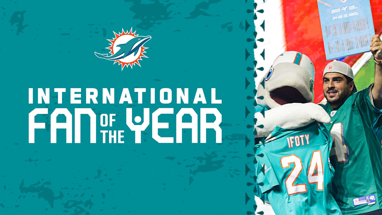 Miami Dolphins Announce Lucas Rossetti as the 2024 International Fan of the Year