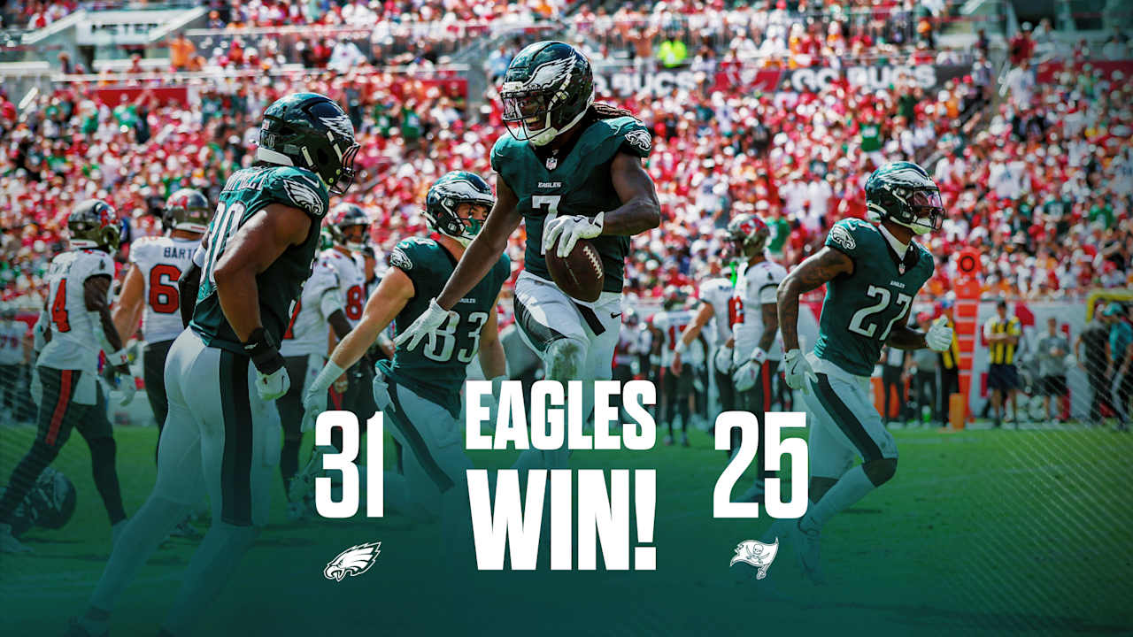 Game Recap: Eagles 31, Buccaneers 25 | September 28, 2025 | NFL Regular  Season Week 4