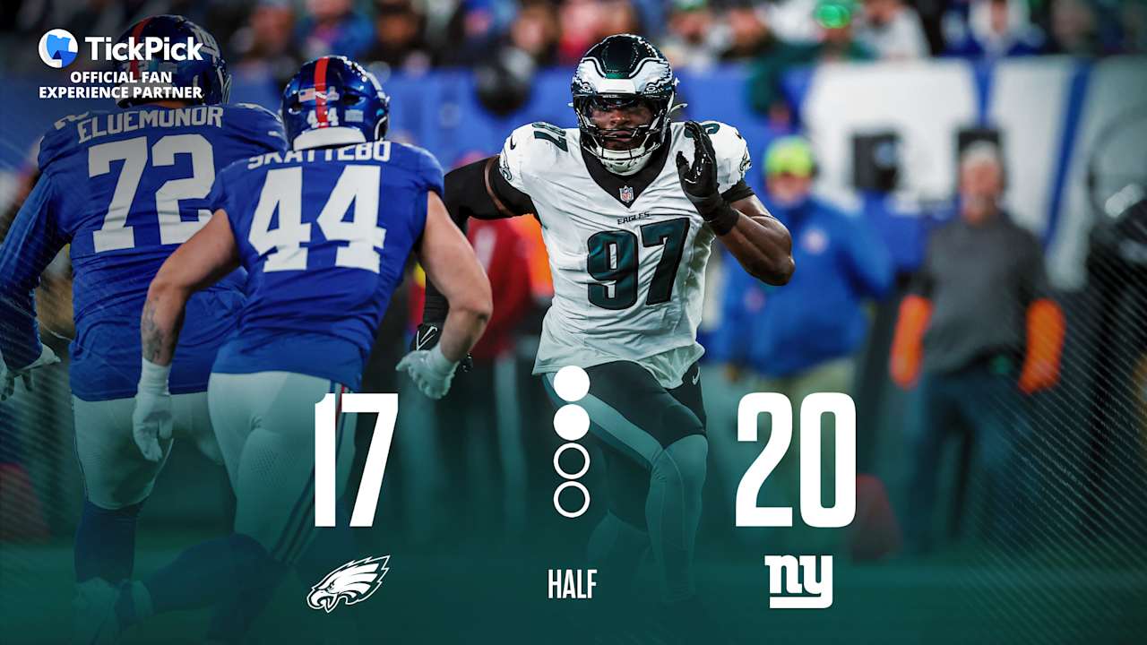 Eagles at Giants Live Updates | Thursday Night Football | NFL Regular Season Week 6 – Philadelphia Eagles