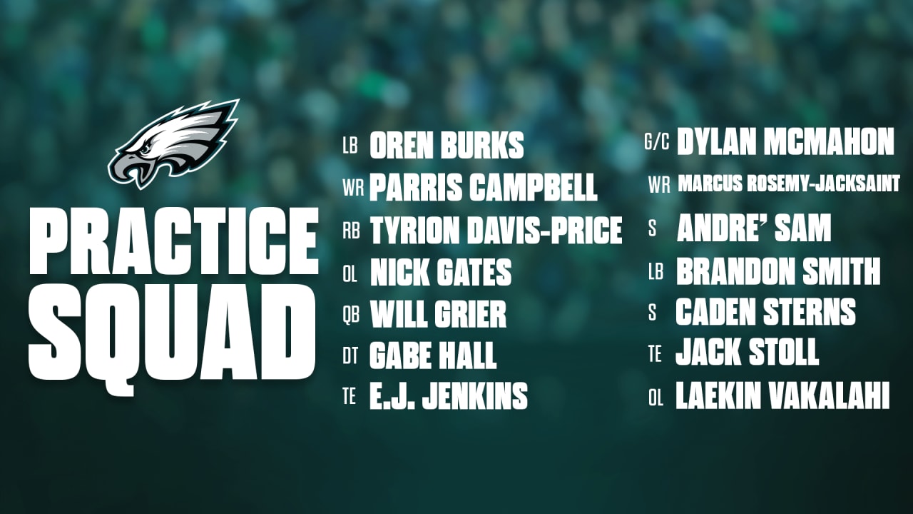 Photo Gallery Eagles announce 2024 practice squad