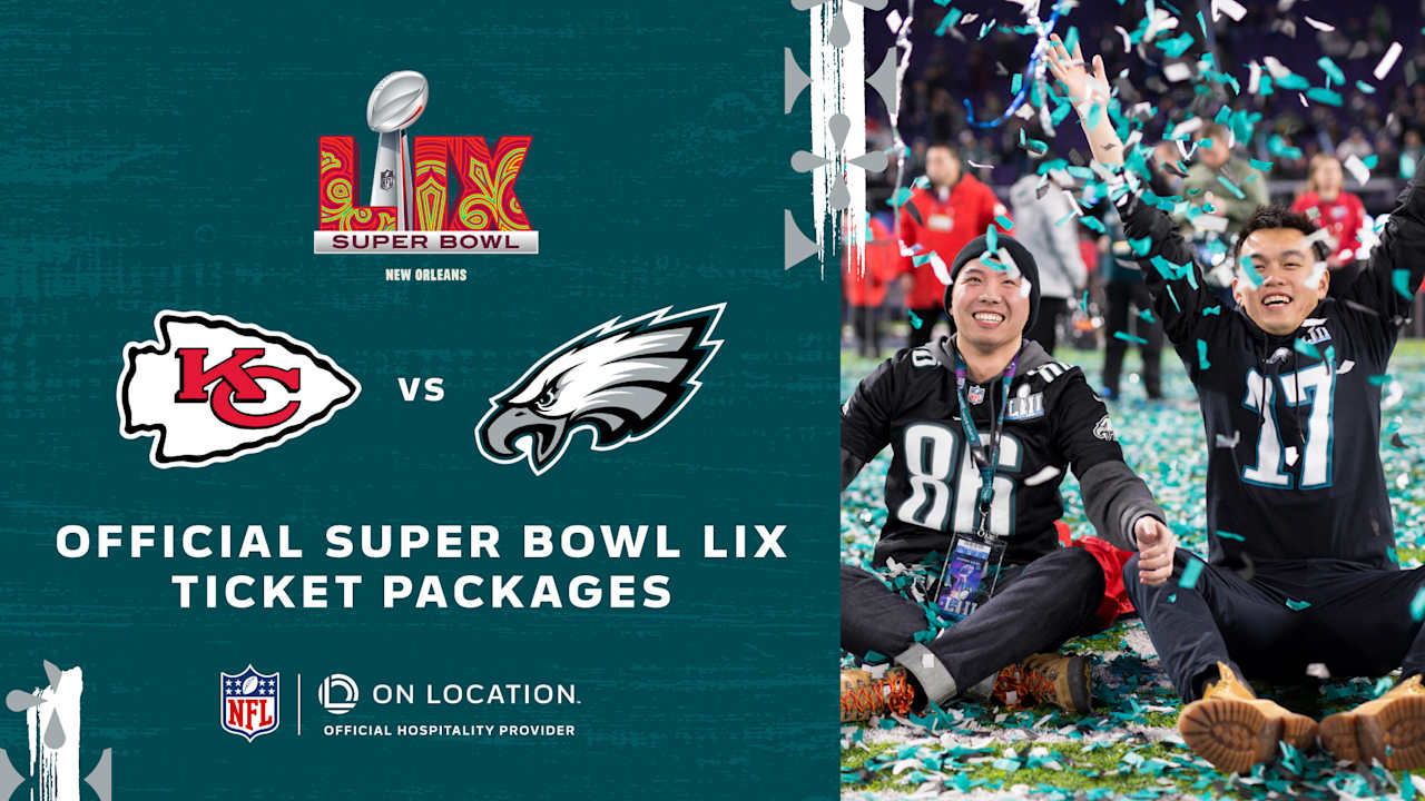 On Location and the Eagles launch Official Super Bowl LIX Fan Ticket