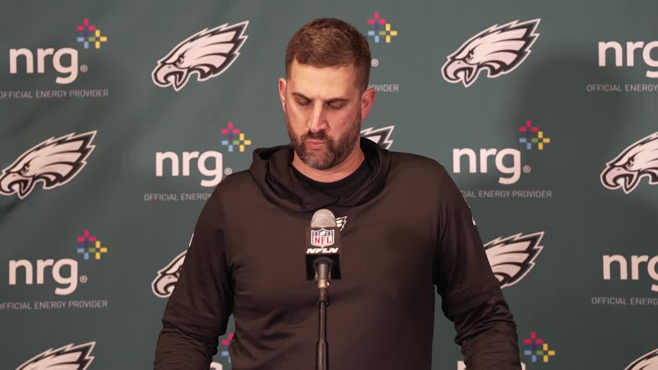 Eagles coach discount first press conference