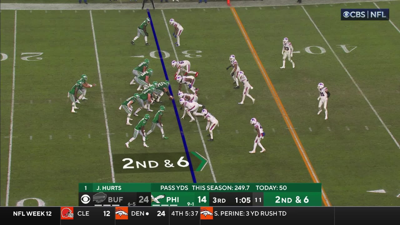 Highlight DeVonta Smith's third catch of game goes for 34yard gain