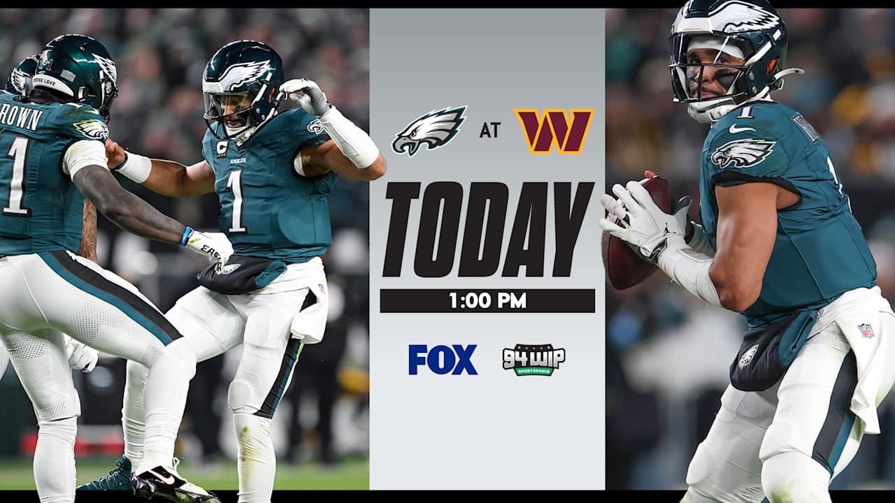 How to watch, stream | Eagles vs. Commanders