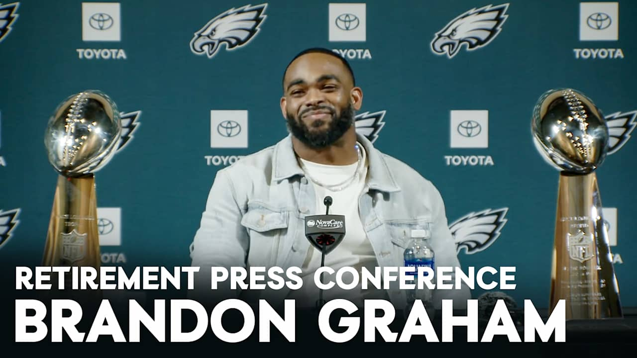 Watch Brandon Graham announce his retirement