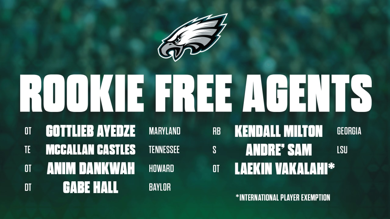 Eagles rookie minicamp New class includes standout prospects Ayedze