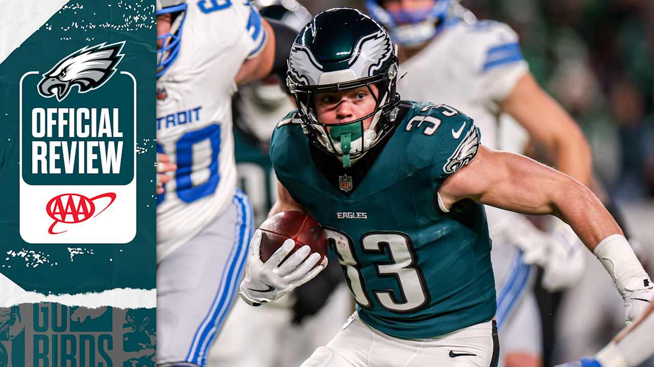 Eagles defense dominates in gritty win over Lions | AAA Official Review