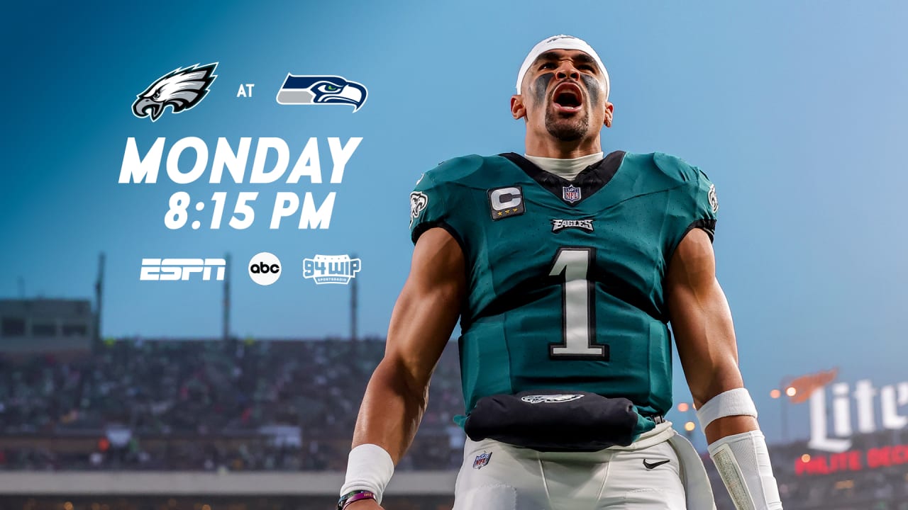 Eagles vs. Seahawks Game Time, How to Watch, and Broadcast Info for