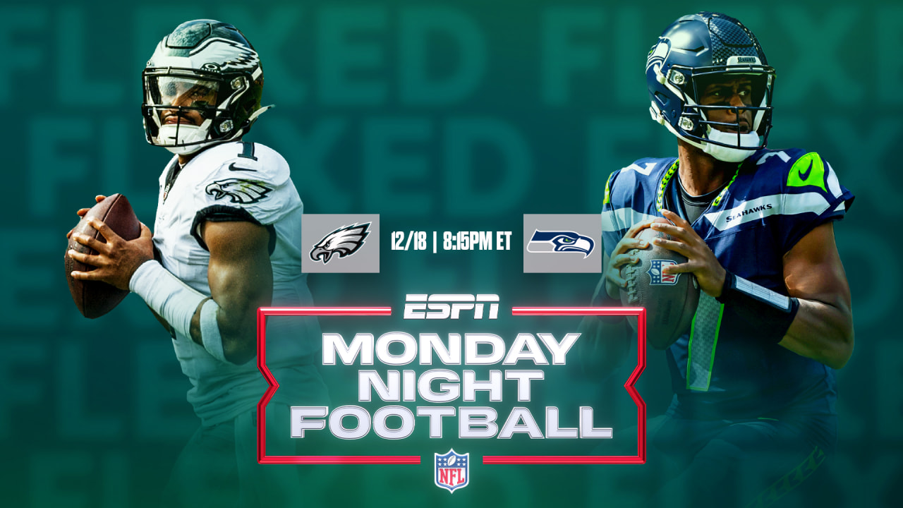 EaglesSeahawks flexed to Monday Night Football