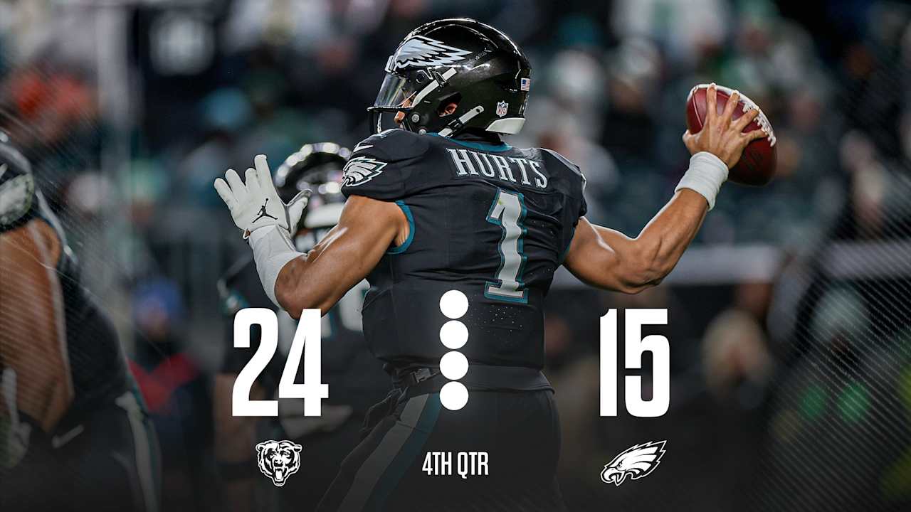 Bears vs Eagles Live Updates  Black Friday  Philadelphia Eagles