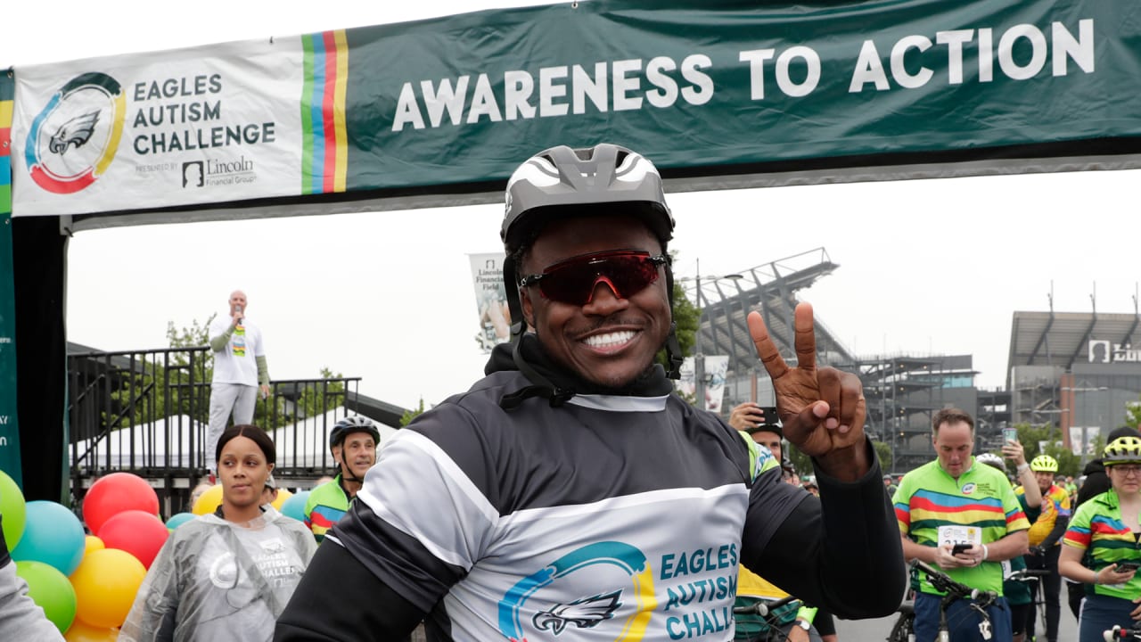 Ride with A.J. Brown, DeVonta Smith, and others at the Eagles Autism
