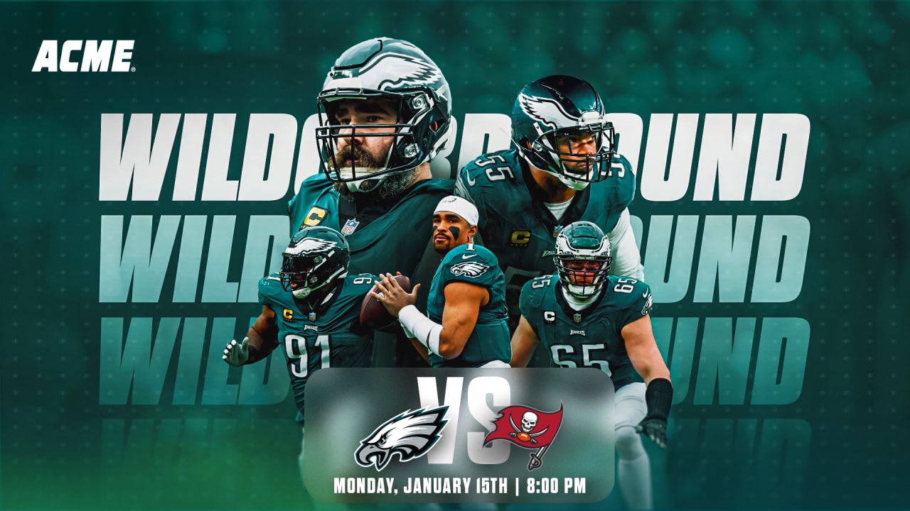 Eagles vs. Buccaneers in NFC Wild Card Round Game Preview, Key