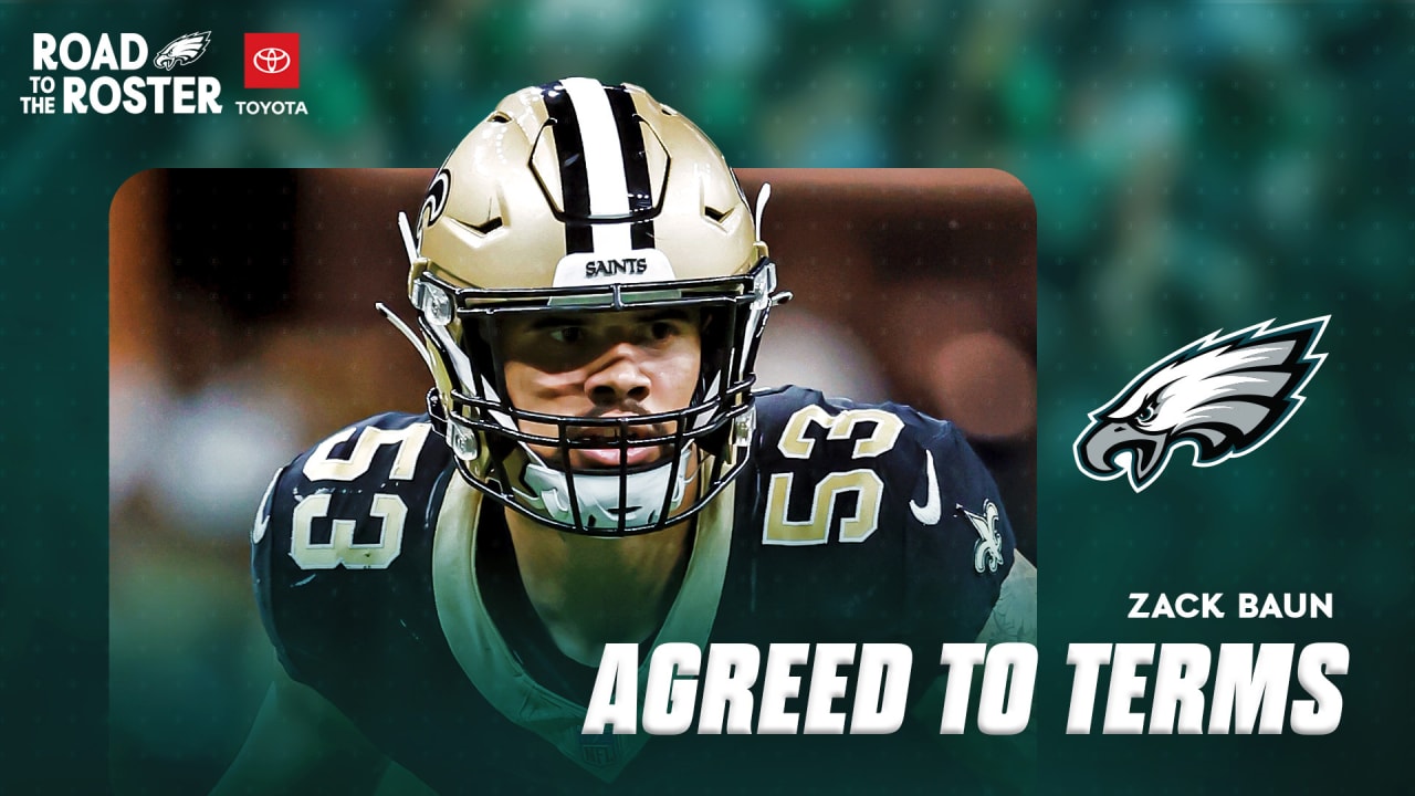 Eagles agree to terms with Zack Baun on a 1year contract