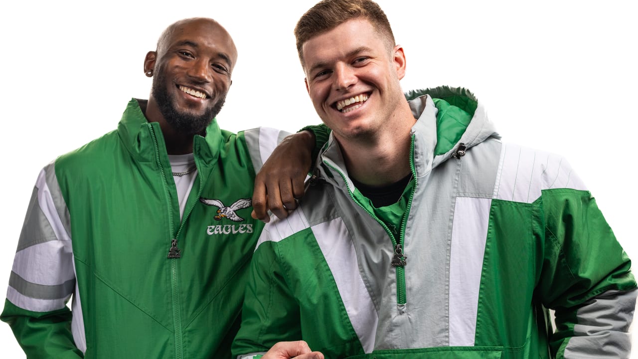 On sale now! Eagles release exclusive Kelly Green Starter jackets